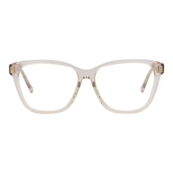 Chloé Womens Square/Rectangle Pink Pink Transparent Fashion Designer Eyewear - Picture 2 of 4